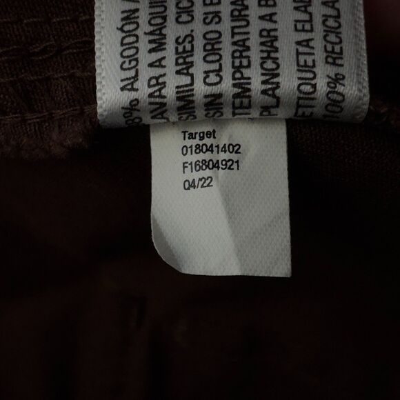 A New Day Utility Chino Ankle Pants Brown Women's Size 14 - Picture 4 of 7